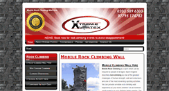 Desktop Screenshot of mobilerockclimbingwalls.co.uk